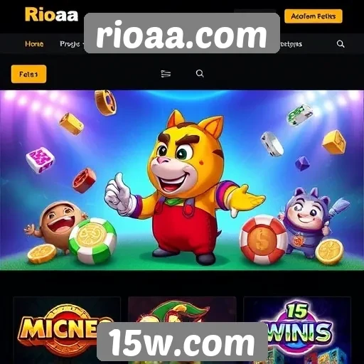 Comparativa entre jogos disponíveis no rioaa.com